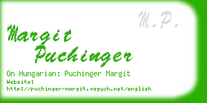 margit puchinger business card
